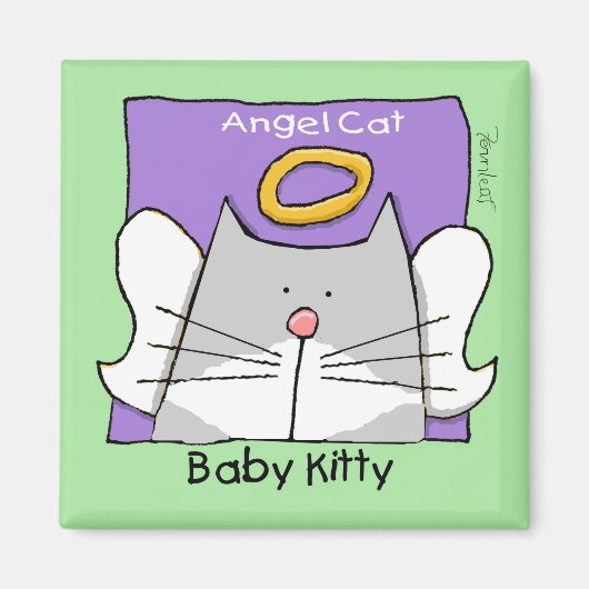 Cat Memorial Magneet (Voorkant)