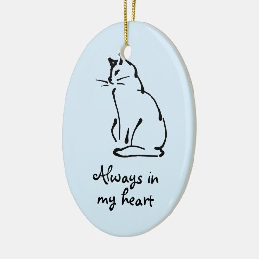  Cat Memorial Ornament (Links)