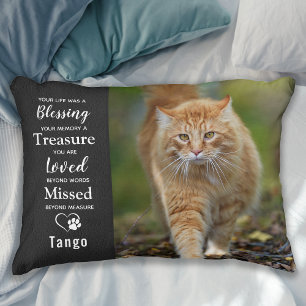Cat Memorial Remembrance Gift Sympathy - Pet Loss Accent Kussen