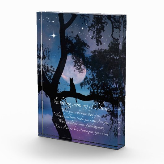 Cat Memorial Tribute Fotoblokken (Rechts)