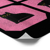 Cat - Meow Art  Poster (Hoek)