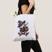 Cat Meow Debbing op Skateboard Kleding Kinder Hall Tote Bag (Dichtbij)