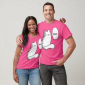 Cat Meow Funny Saitama Meme T-shirt (Unisex)