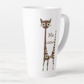 Cat Meow Latte Mok (Rechterhoek)