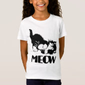 Cat Meow T-shirt (Voorkant)