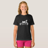 Cat Meow T-shirt (Voorkant volledig)