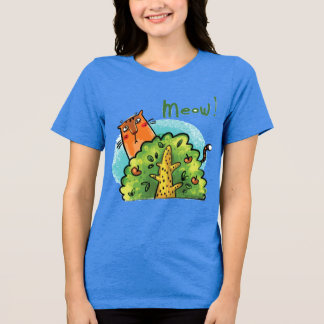 Cat Meow Tri-Blend Shirt