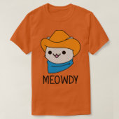 Cat Meowdy T-shirt (Design voorkant)