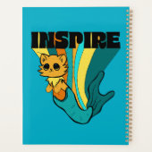 Cat Mermaid ASL Inspire Spiral Photo Notitieboek (Achterkant)