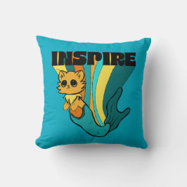 Cat Mermaid ASL Inspire Spiral Photo Notitieboek Kussen