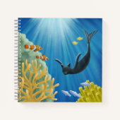 Cat Mermaid Notitieboek (Voorkant)