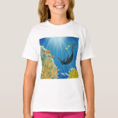 Cat Mermaid T-shirt (Voorkant)
