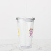 Cat Mermaid Tumbler Cup Acryl Drinkbeker (Rechts)