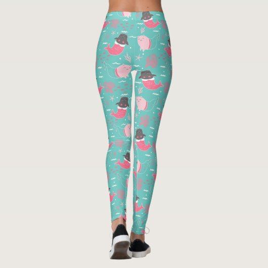 Cat Mermaids Leggings (Achterkant)