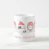 Cat Merry kerst Koffiemok (Center)