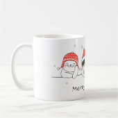 Cat Merry kerst Koffiemok (Links)