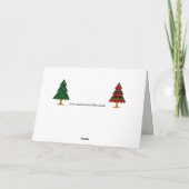 Cat Merry Xmas 1921 Kaart (Achterkant)