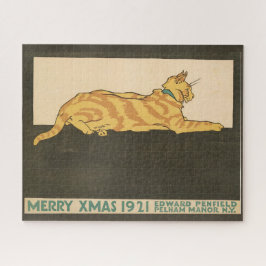 Cat Merry Xmas 1921 Legpuzzel