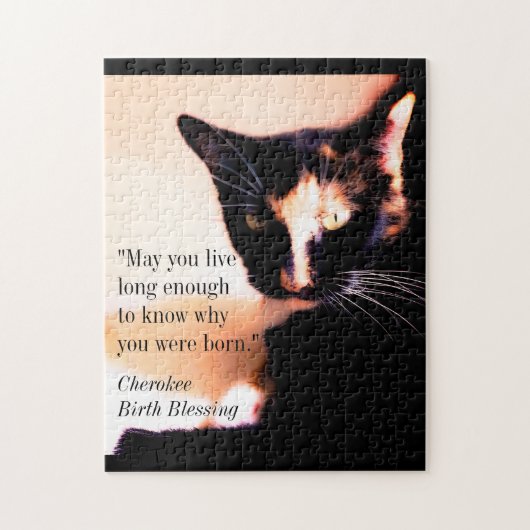 Cat Messenger Legpuzzel (Verticaal)