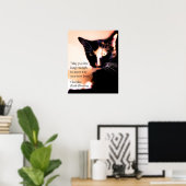 Cat Messenger Poster (Thuiskantoor)