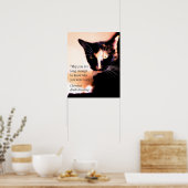 Cat Messenger Poster (Keuken)