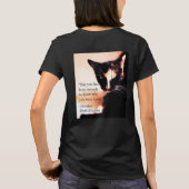 Cat Messenger T-shirt (Achterkant)