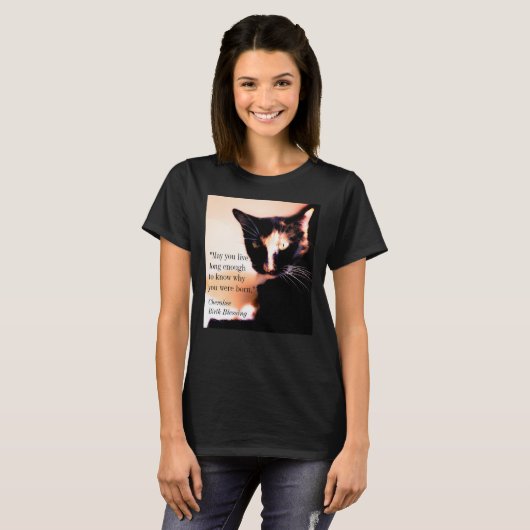 Cat Messenger T-shirt (Voorkant volledig)