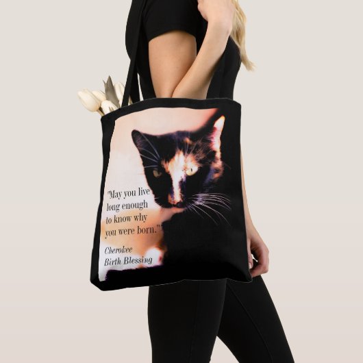 Cat Messenger Tote Bag (Dichtbij)