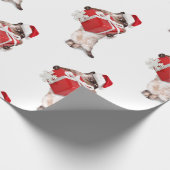 CAT MET CHRISTMAS GIFT CHRISTMAS GIFT WRAP CADEAUPAPIER (Hoek)