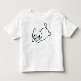 CAT MET FACE MASK COTTON TODDLER T-Shirt