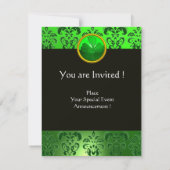 CAT MET GROENE IRISH BEER ST PATRICK'S DAY PARTY KAART (Achterkant)