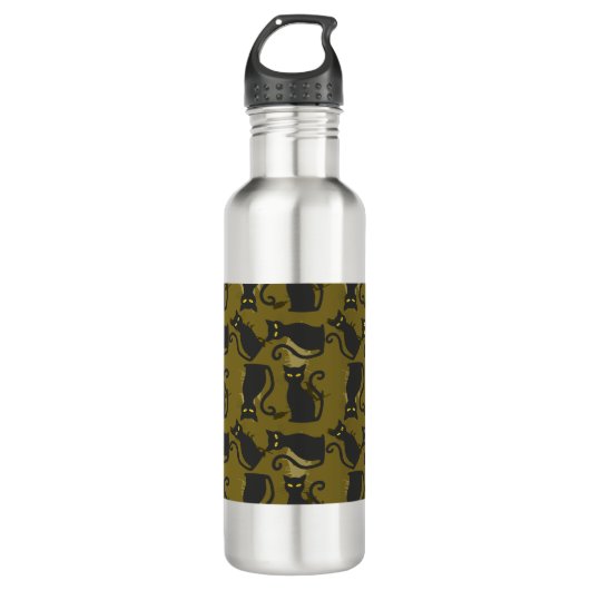 Cat Metallizer Factory Deco Sjabloon Tube Art Waterfles (Voorkant)