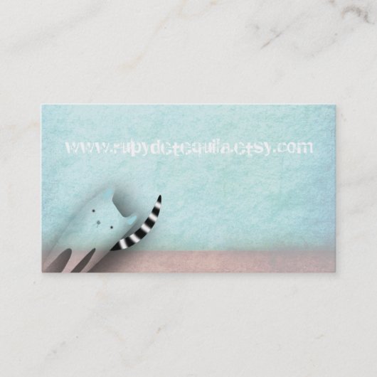 Cat Miau Visitekaartje (Voorkant)