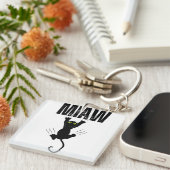 Cat miaw sleutelhanger (Voorkant Rechts)