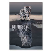 Cat Mindset is alles Kaart (Voorkant)