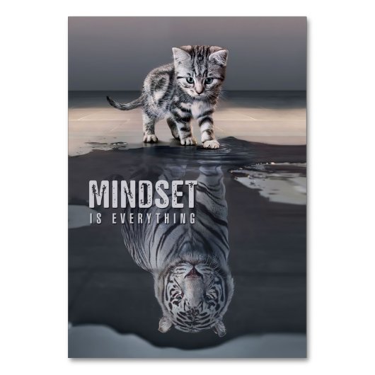 Cat Mindset is alles Kaart (Voorkant)