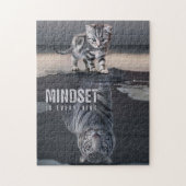 Cat Mindset is alles Legpuzzel (Verticaal)