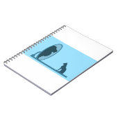 Cat Mirror Lion Reflection Confidentie Motivatie Notitieboek (Linkerzijde)