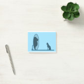 Cat Mirror Lion Reflection Confidentie Motivatie Post-it® Notes (Kantoor)