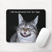 Cat "Missing Mouse" Mousepad Muismat (Met muis)