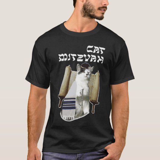 Cat Mitzvah T-shirt (Voorkant)
