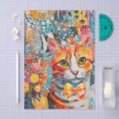 Cat Mixed Mixed Paper Collage Tissuepapier (Craft)