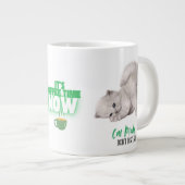 Cat Mode-Don't Disturb, het is nu koffietijd Grote Koffiekop (Voorkant rechts)