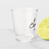 Cat Moeder Shotglas - Grappig Kat Liefhebber Cadea Shot Glas (Links)