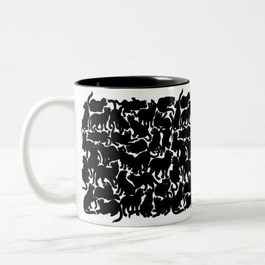 Cat Mok Coffee Cool Cat Lover Art Cup (Links)