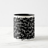 Cat Mok Coffee Cool Cat Lover Art Cup (Center)