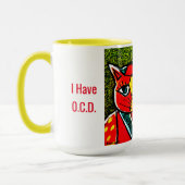 Cat Mok I heeft O.C.D. Obsessieve-Cat-stoornis (Links)