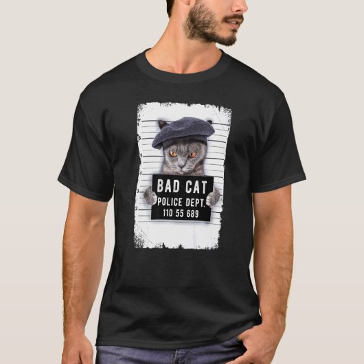 Cat Mok Shot T-shirt (Voorkant)