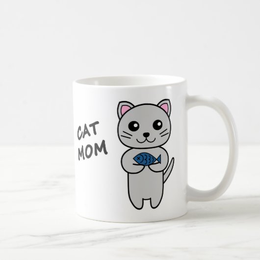 CAT MOM - Aangepast Koffiemok (Rechts)