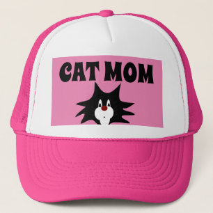 CAT MOM BALL PETTEN TUXEDO CAT PINK PETTEN